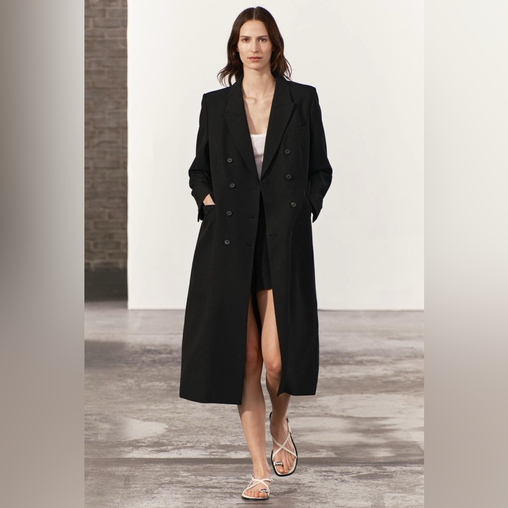 TAILORED DOUBLE BREASTED COAT ZW COLLECTION